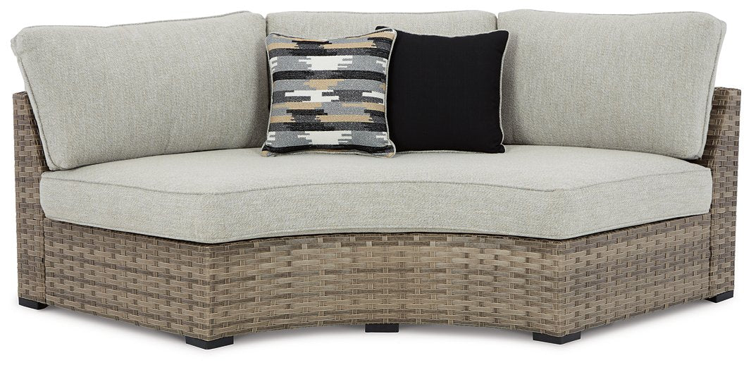 Calworth Outdoor Sectional with Ottoman